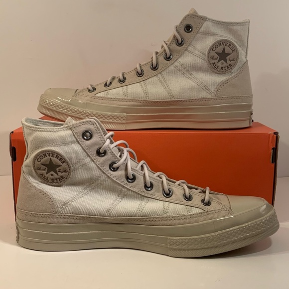 🏜[BRAND NEW] CONVERSE CHUCK 70 HIGH GORE-TEX PAPYRUS LIGHT BONE MENS SIZE 11🏜 - Picture 4 of 15